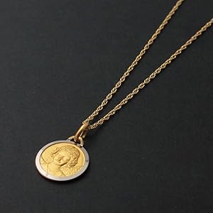 Amazon | メダイ 天使 エンジェル ペンダント 微笑みの天使