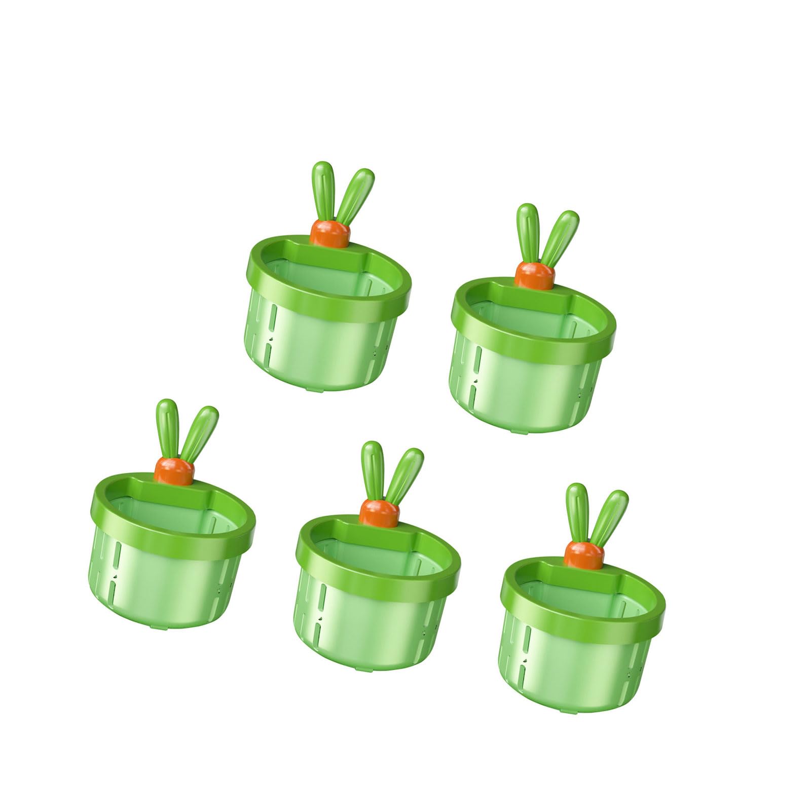 Of 5 Rabbits Shape Sink Strainers with Fine Meshes for Efficient Kitchen Drainage and Food Scraps Filtering ABS Kitchen Tool