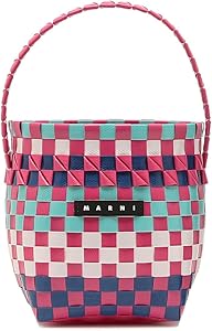 Amazon.co.jp: [Marni] マルニ ハンドバッグ かごバッグ ポッド