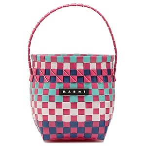 MARNI MARKET マルニマーケット ワンハンドル バスケット カゴバック MARNI マルニ バッグ Marni Market アニマルバスケット グレー