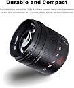7artisans 55mm F1.4 II APS-C Aperture Portrait Prime Camera Lens for Nikon Z Mount Mirrorless Cameras Z6 Z7 Z250, Multicolor gallery image