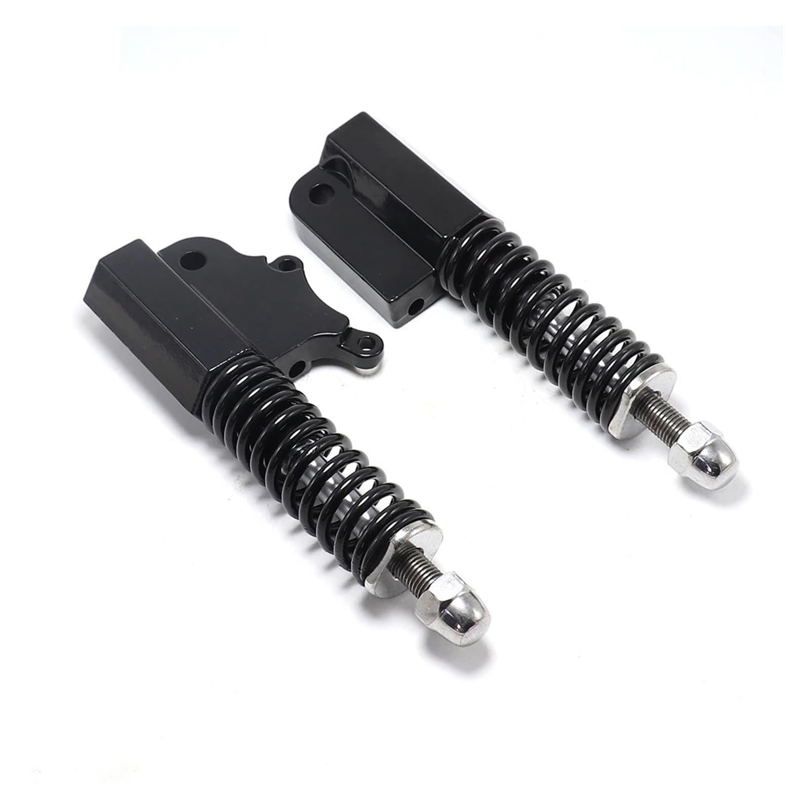 Piezas de Patinete eléctrico Amortiguador Delantero hidráulico for Patinete eléctrico de 10 Pulgadas, Compatible con Patinete eléctrico KuGoo M4 Pro(Sliver Hydraulic)