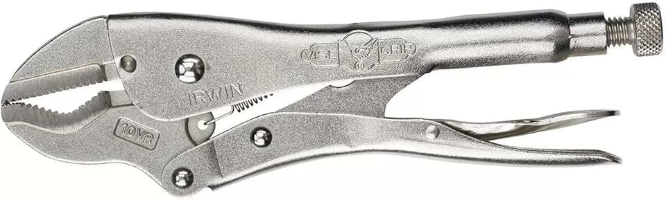 IRWIN Alicate de Pressão Mordente Reto e Curvo de 10 Pol. (254mm) 44815