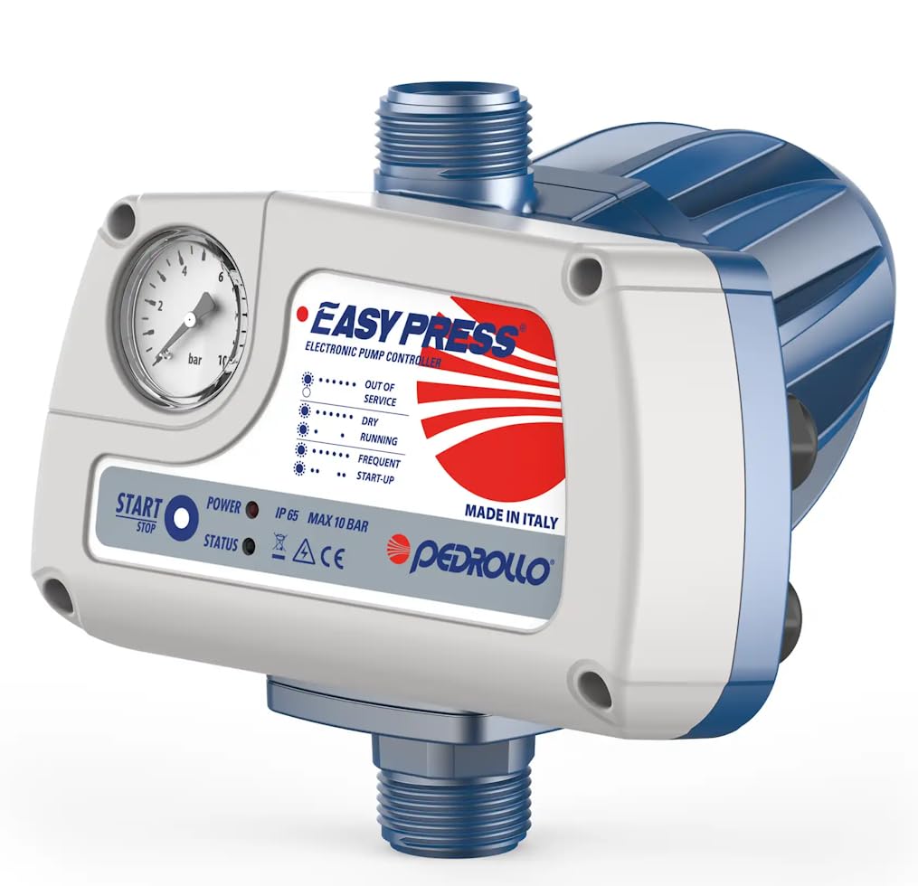 PEDROLLO Presscontrol Easy Press II Electronic Pressure Regulator Pump 2 HP