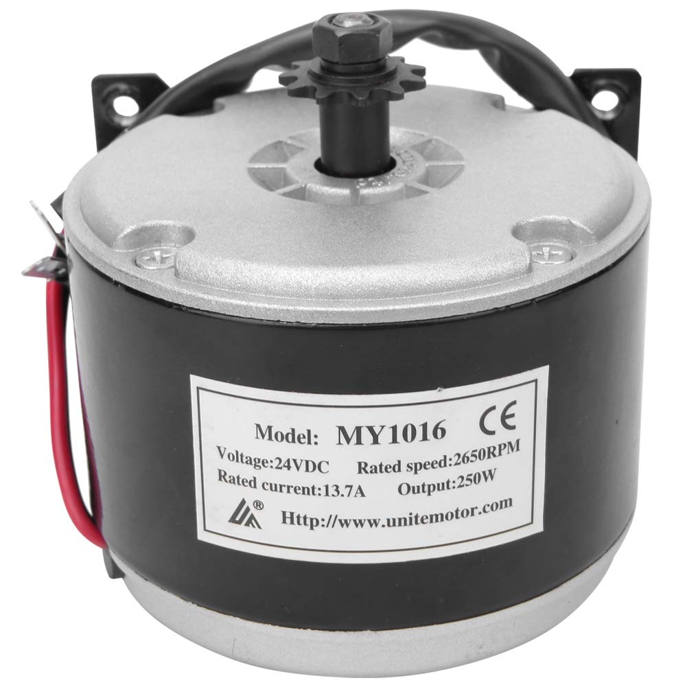 24V 250W Motore Spazzola Scooter Elettrico Regolatore Corrente Continua per Veicoli Elettrici Kit Compatibile con Monopattini Potente e Affidabile