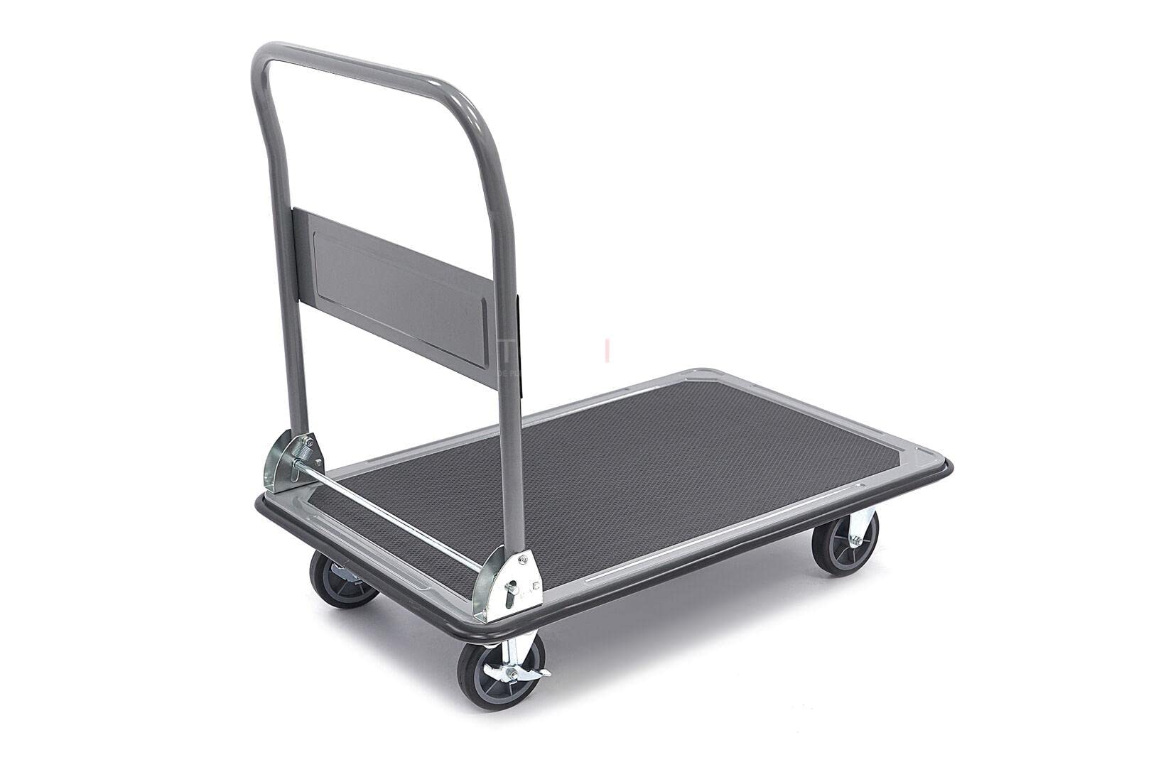 Carrello di trasporto pieghevole HBM 350 kg, carrello di trasporto con freno