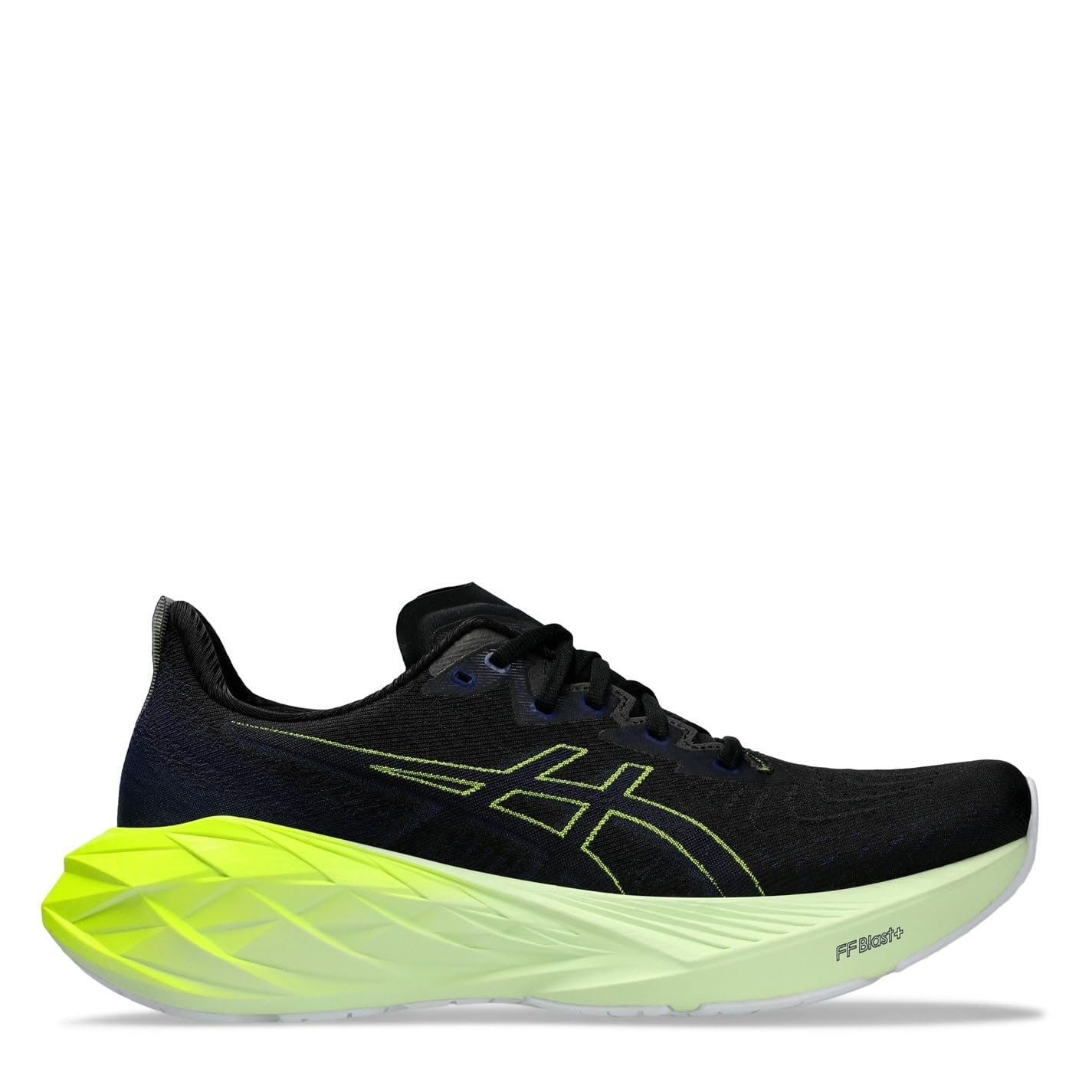 ASICS 1011B693-​003 NOVABLAST 4 Uomo, Black/​Blue Expanse EU 48