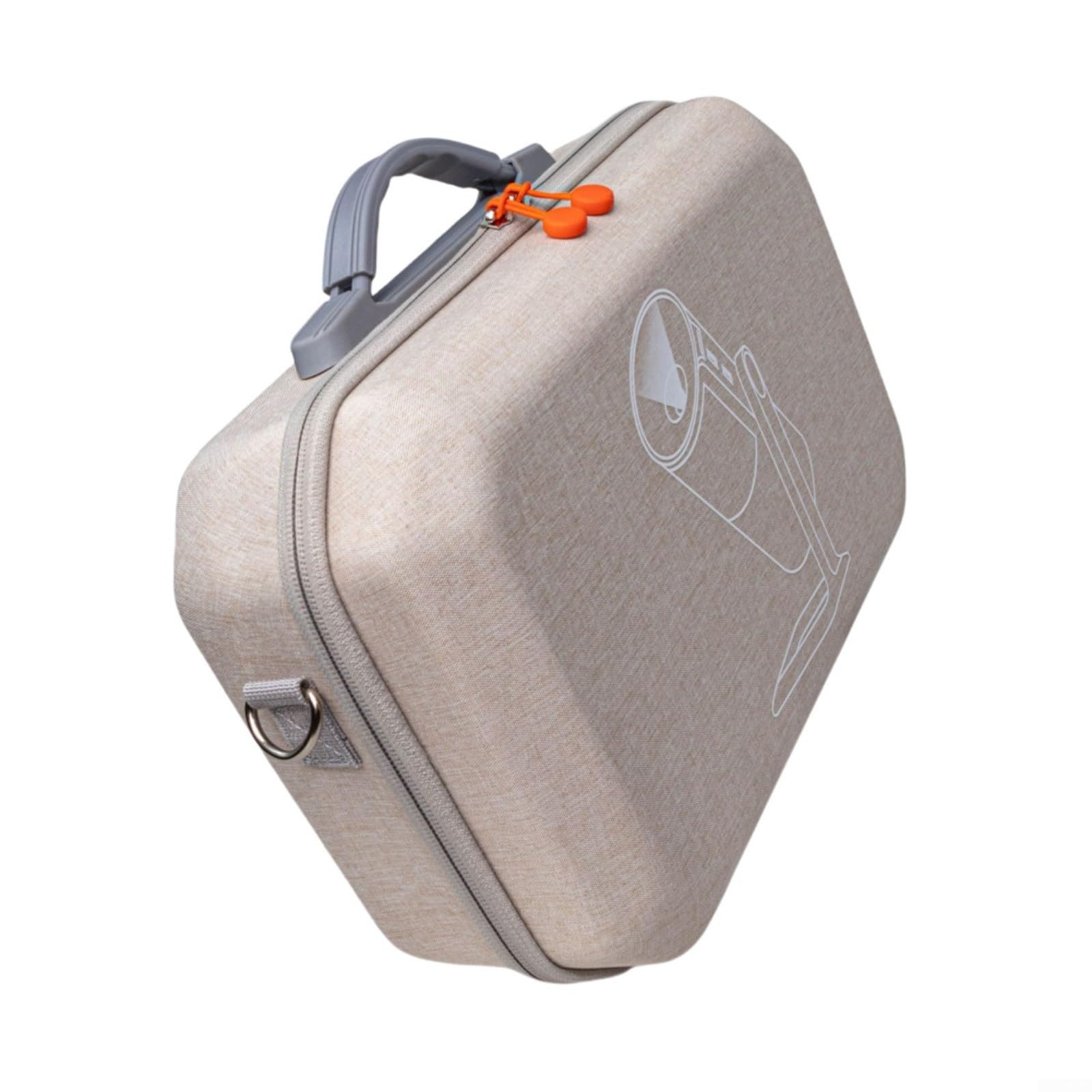 Harte Reisetasche für XGIMI MoGo 4 (2025) mit EVA-Schutz, leichte tragbare Aufbewahrungstasche mit Griff, stoßfest, wasserdicht, sturzsicher, tragbarer Organizer für elektronisches Zubehör