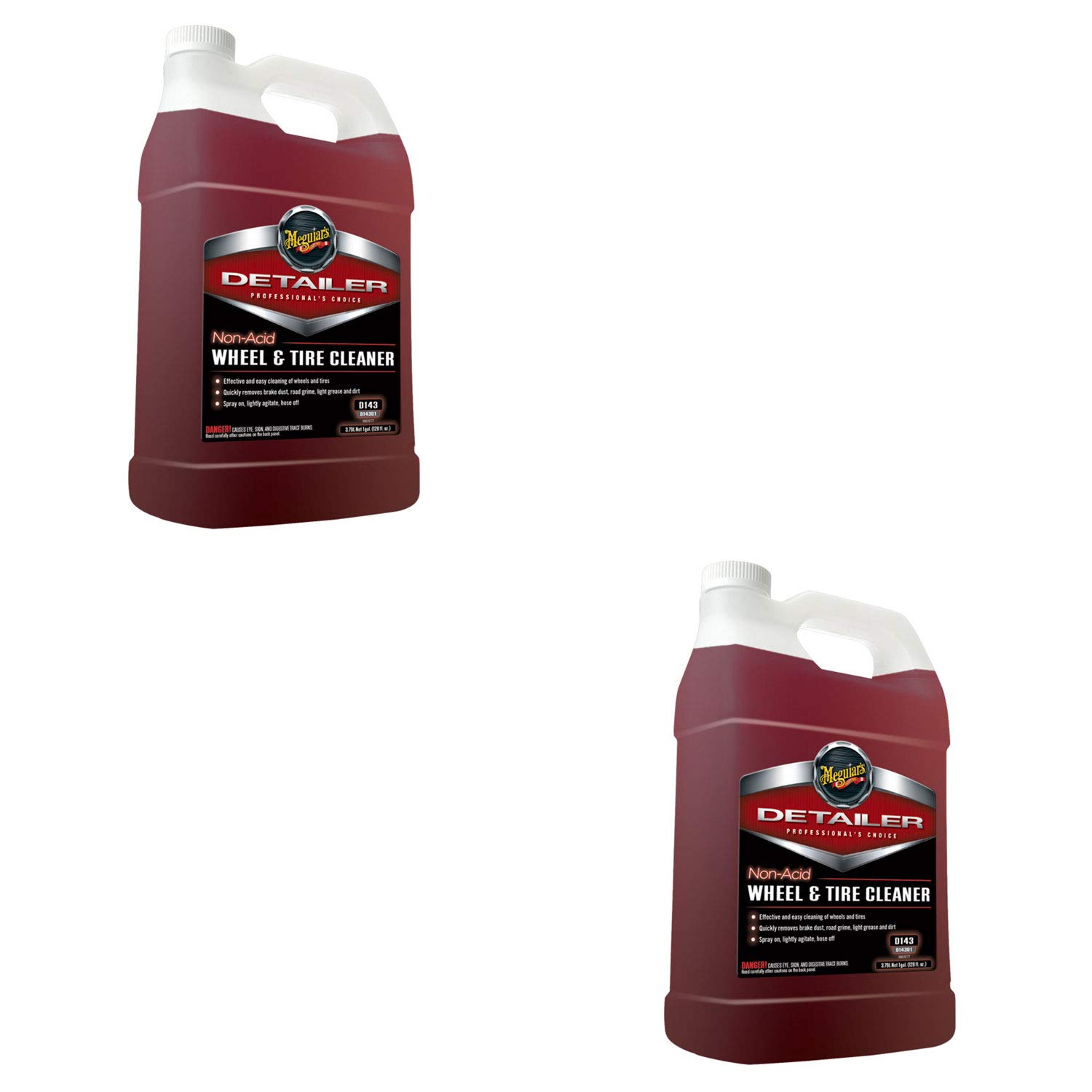 Meguiar's Non Acid Tire & Wheel Cleaner for Regular Car Exterior Maintenance Care, Removes Brake Dus