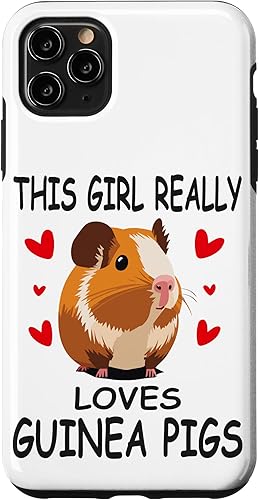 Miniatura 28 de iPhone 12 mini This girl really loves guinea pigs, Cute Guinea pig Case