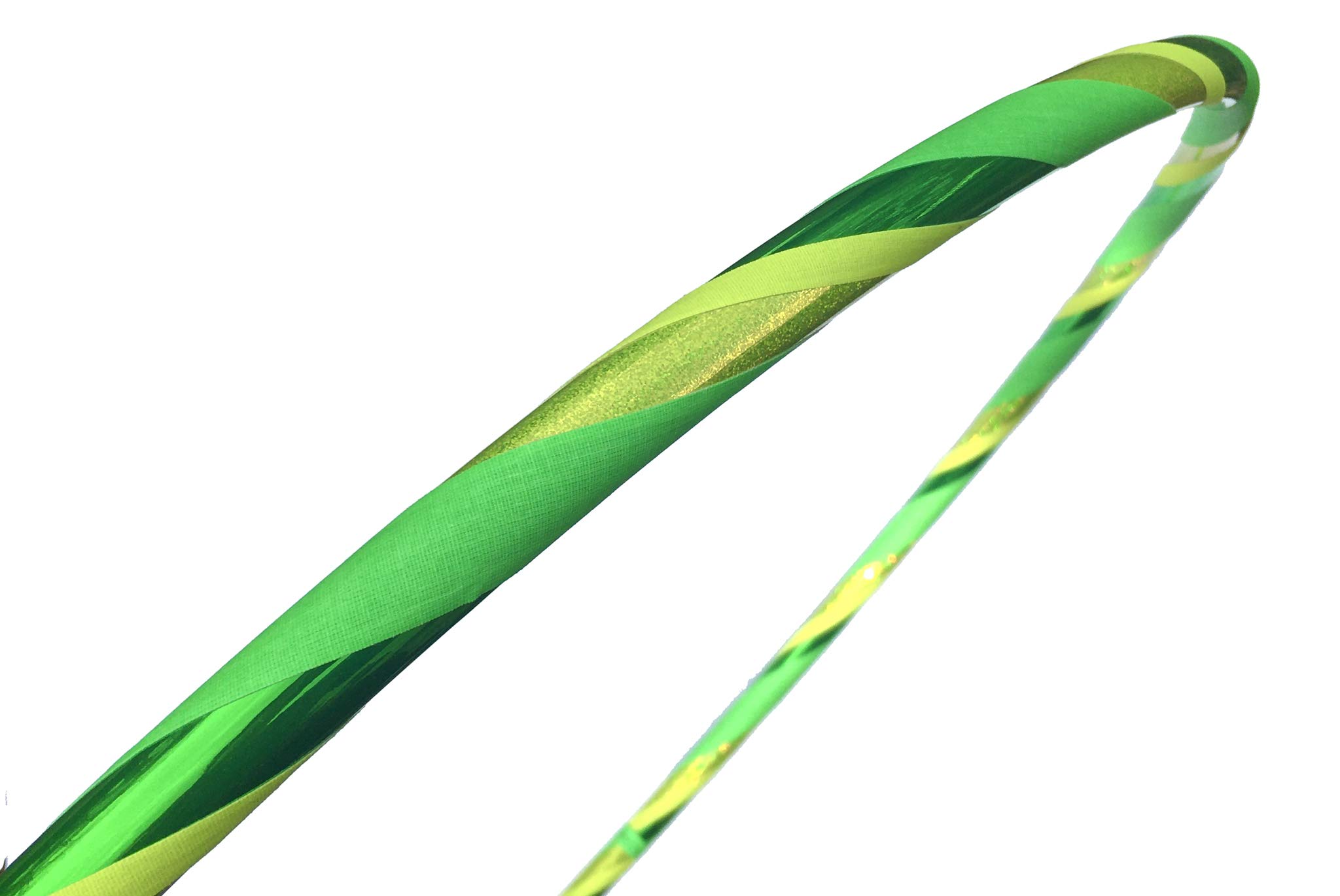 Kids Hula Hoop | Lime Green Gecko, Medium (32") | Lighter Weight Yet Sturdy