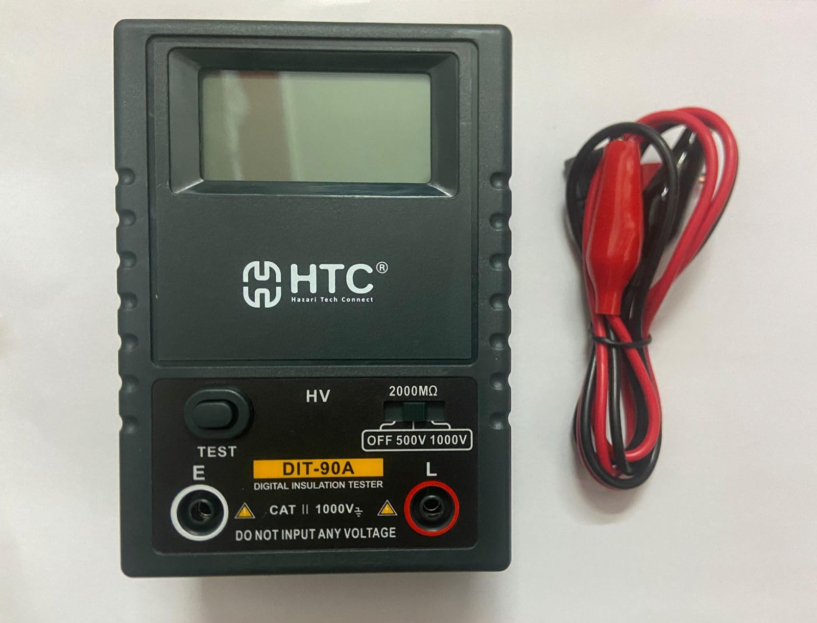 HTC DIT 90A Digital Insulation Tester, 500V/1000V, 2000 MOhm Range-image-1