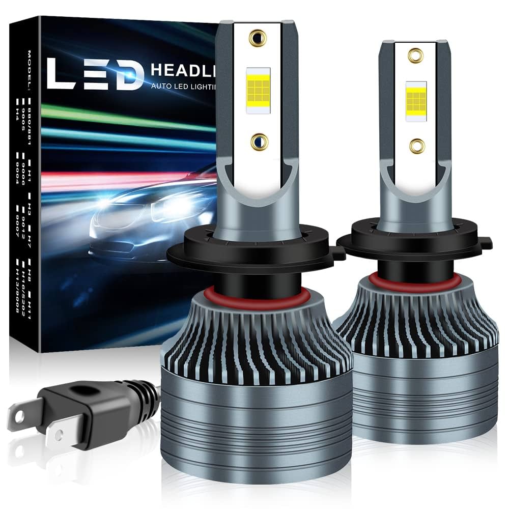 order H7♡ Termitor New Upgraded H7 LED Headlight Bulbs, 45000LM 1000