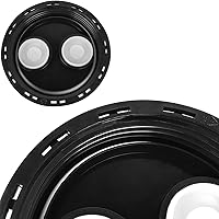 Vista 6 de IBC - Tapas de tanque de agua, tapas de tanque IBC de 6.5 pulgadas con tapón de 2 pulgadas, rosca fina para Schutz