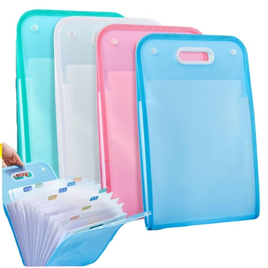 Amazon | Himemaru ファイル プリント整理 A4 縦 蛇腹 ファイル