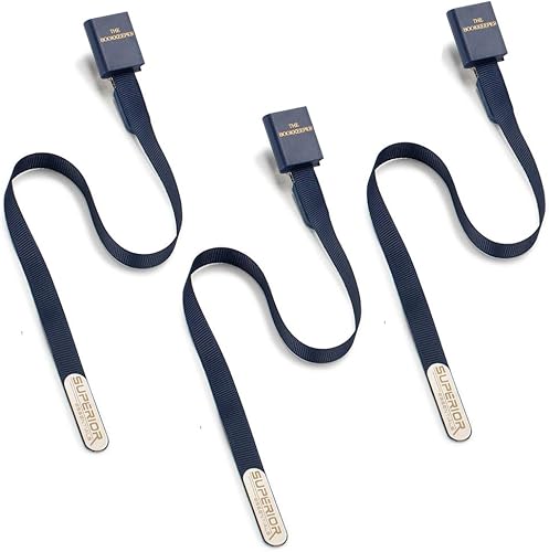 Marcapáginas de cinta acoplables con clip y soporte para colocar - Juego de 3