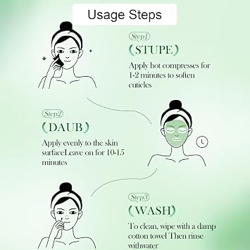 Mugwort Clay Mask Stick - Mugwort Face Masks Skincare - Clay Mask for Pores, Deep Cleaning Grease,Water Oil Balance-Clarify Skin - Daily Face Care for a Lot of Skin Type 2pcs