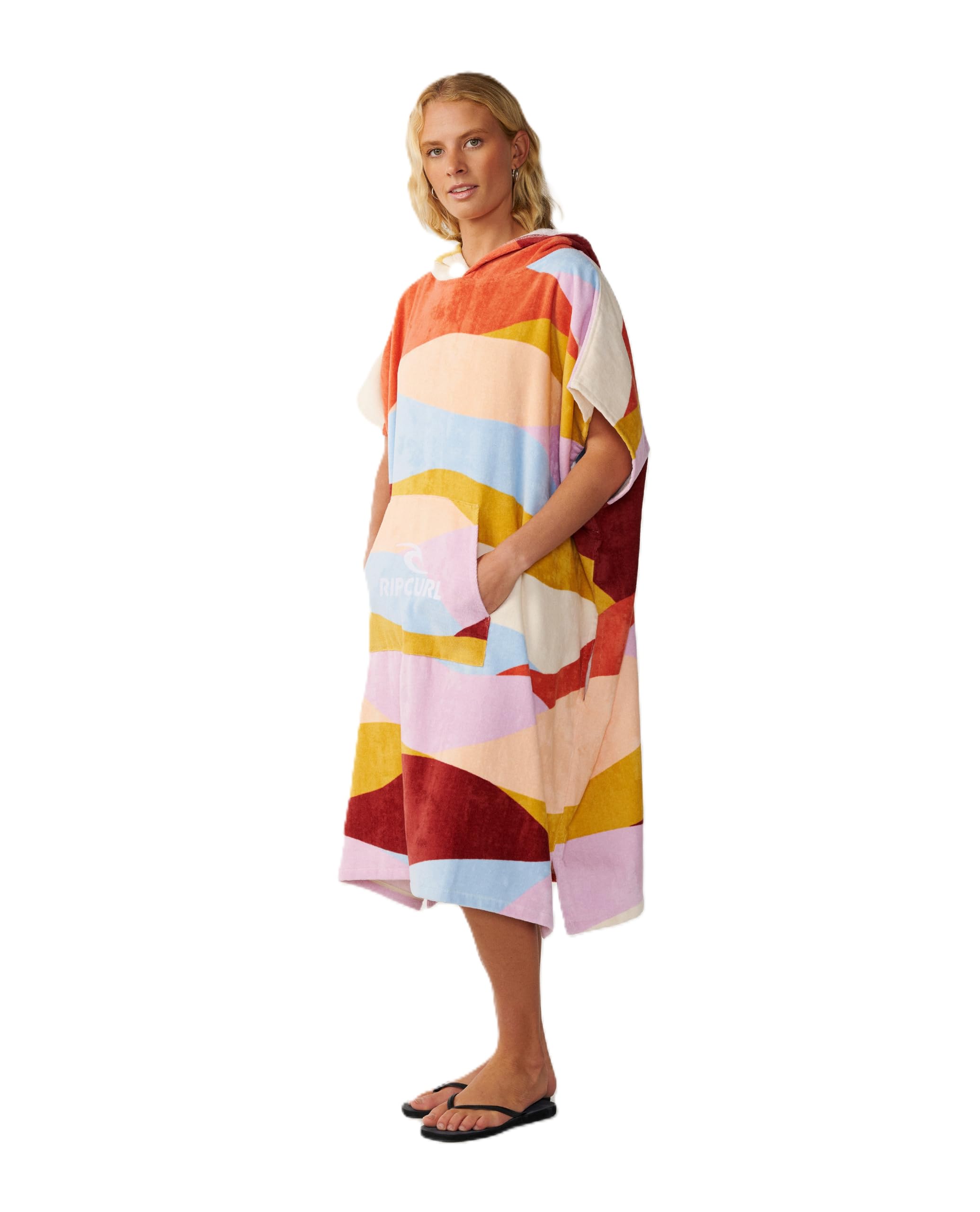 Rip Curl Damen Kapuzenhandtuch, gemischt, mehrfarbig