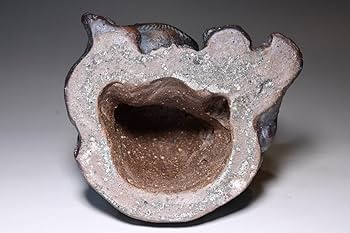 Amazon.co.jp: 【村秀鬼瓦工房】鬼もひるね徳利とぐい呑鬼の置物安田瓦