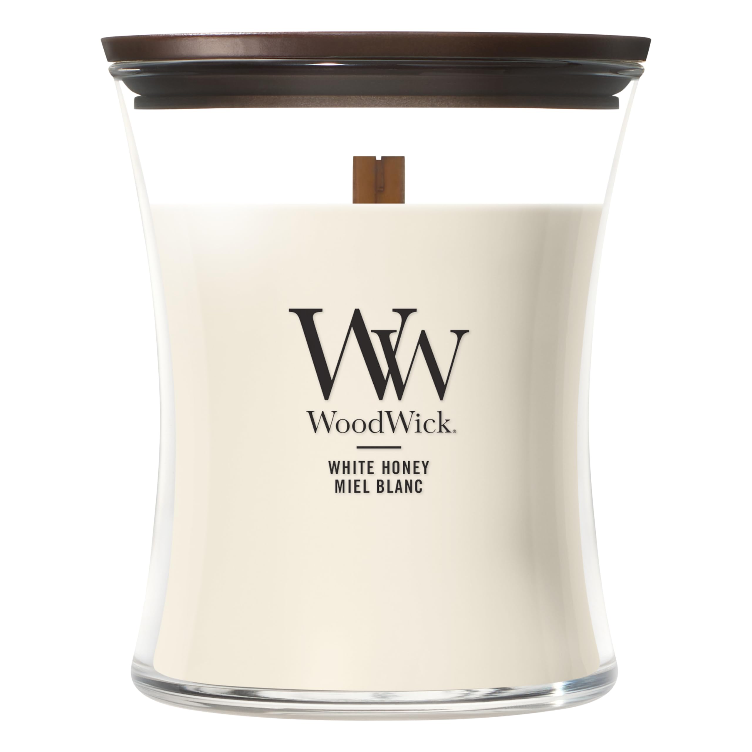 White Honey Candle WoodWick | Ambery