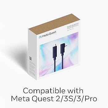 Expand VR library, Meta Quest Link Cable, PC VR compatibility.