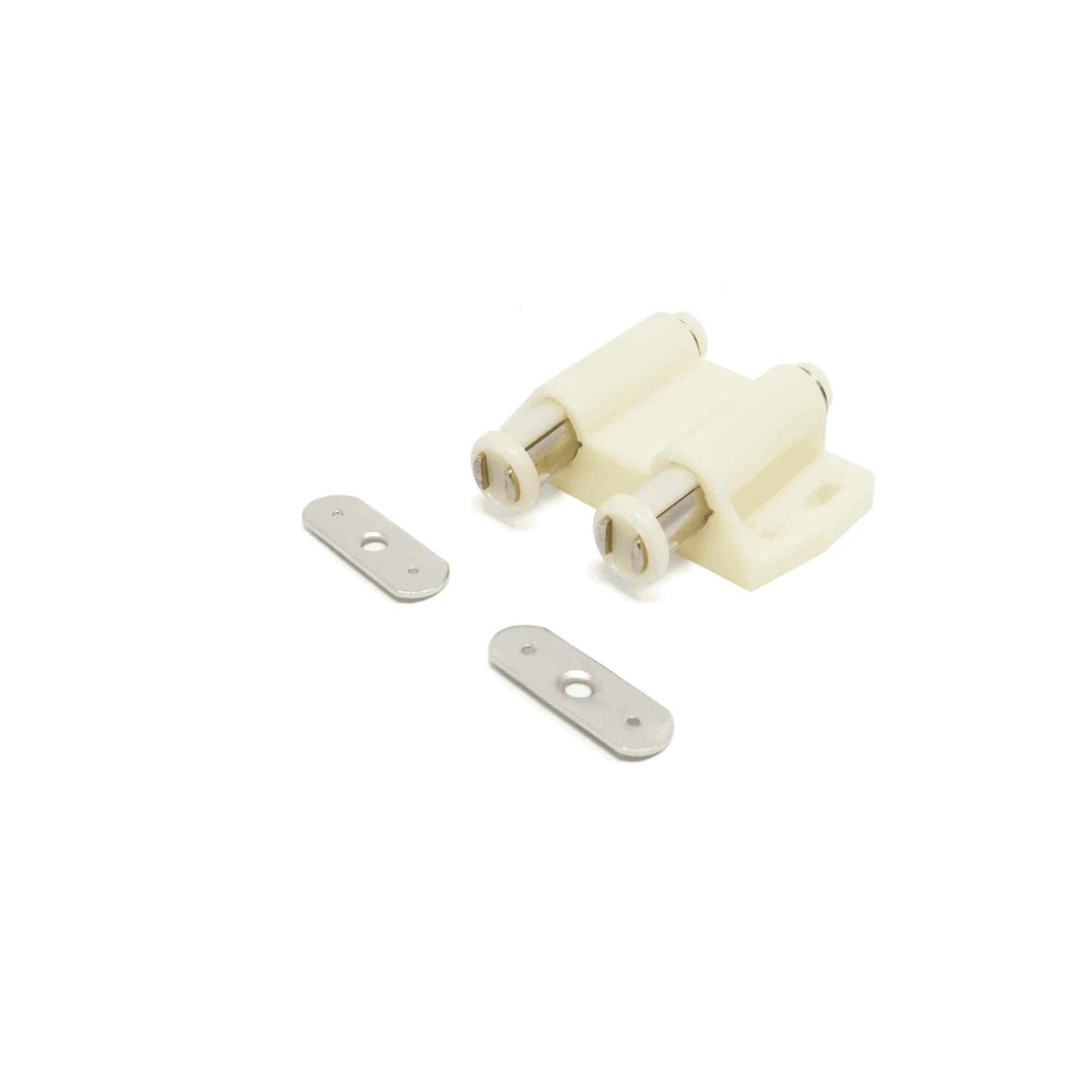 Captura Magnética Beige Para Proporcionar Un Cierre Seguro Y Una Fácil Apertura de Las Puertas de Armario Y Armario - 66.5mm x 34mm x 19mm - Paquete de 100