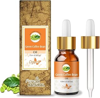 Crysalis Green Coffee Bean (Coffea Arabica.) |100% Pure & Natural Undiluted Cold Pressed Oil Organic Standard/Skin Care, Hair Care, Fragrances/Energise The Atmosphere-15Ml/ External Use