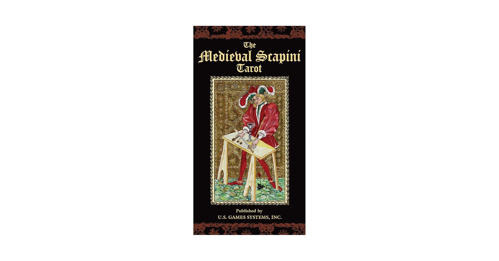 ブックセットは絶版♥The Medieval Scapini Tarot The Medieval Scapini Tarot Deck & Book Set
