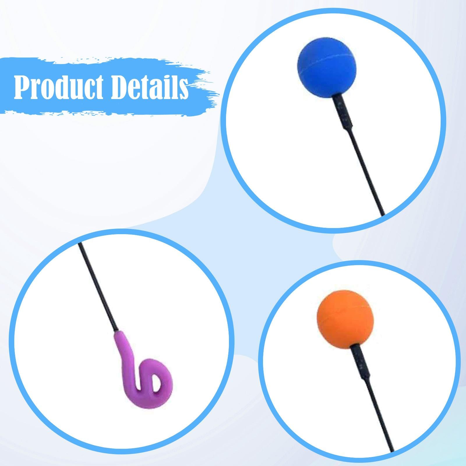 Oshhni Gong Mallet para Percusión de Gongs Diseñado para Sonidos de Ballenas Fabricado en Goma Resistente Adecuado para Sesiones de y