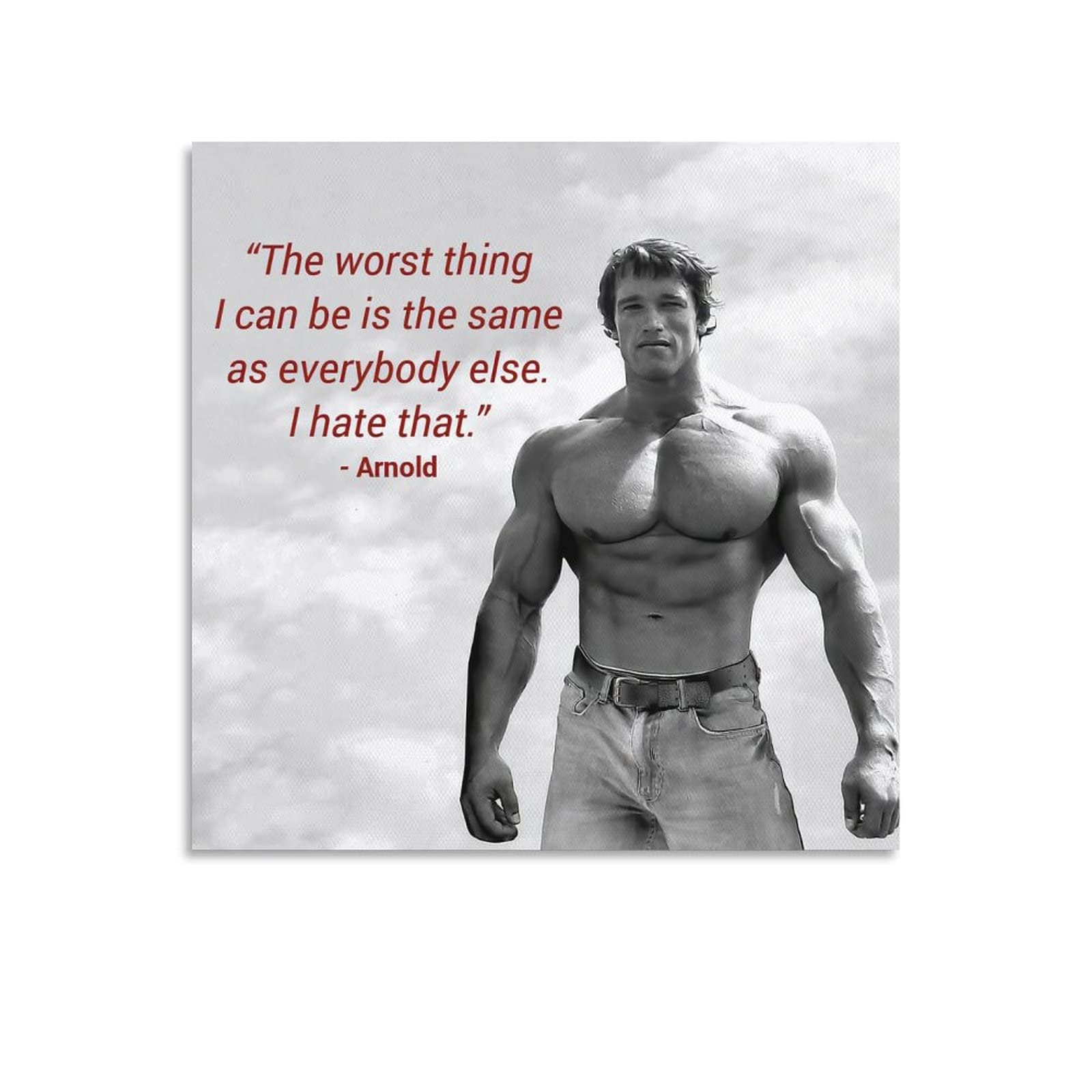 Amazon｜Arnold Schwarzenegger Bodybuilding Poster アーノルド