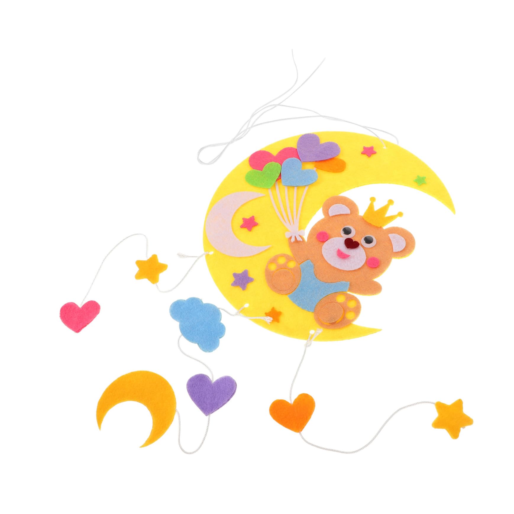 BCOATH 1set Dream Catcher Making Kit Creative Hanging Dreamcatchers for Boy Girl Engaging Craft Material Fun Wall Art Decoration for Boys and Girls for Cognitive Development