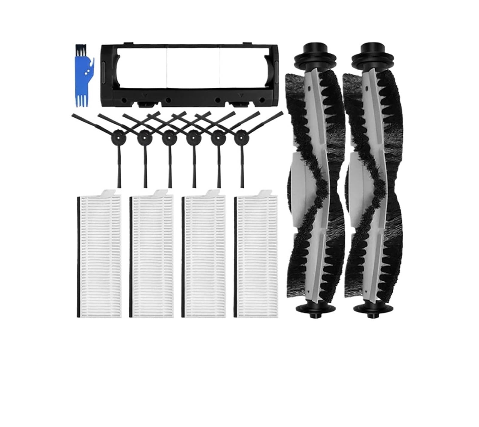Compatible avec le couvercle de brosse latérale à rouleau Vactidy Nimble T6