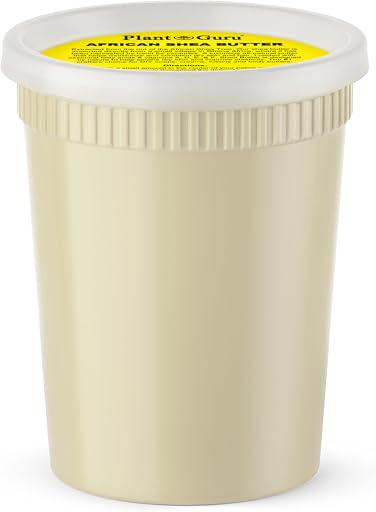 Raw African Shea Butter 32 oz. Bulk 100% Pure Natural Unrefined IVORY - Imported From Ghana - Ideal Moisturizer For Dry Skin, Body, Face And Hair Growth. Great For DIY Soap and Lip balm Making.