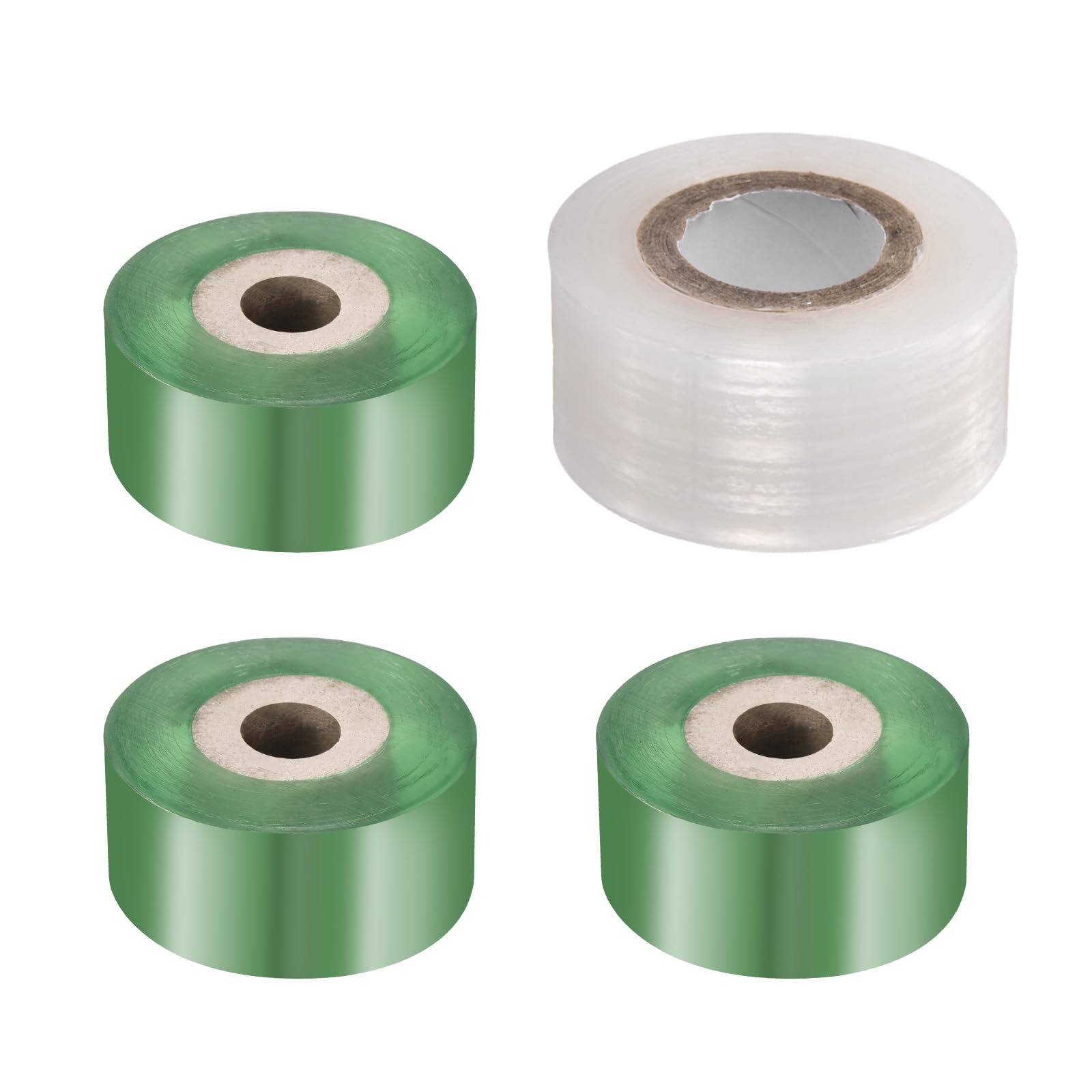 HARFINGTON 2 Rolls Fruit Tree Grafting Tape 2CM 3CM Width 100M Length PE Stretchable Garden Grafting Tool Plants Self Adhesive Floristry Film for