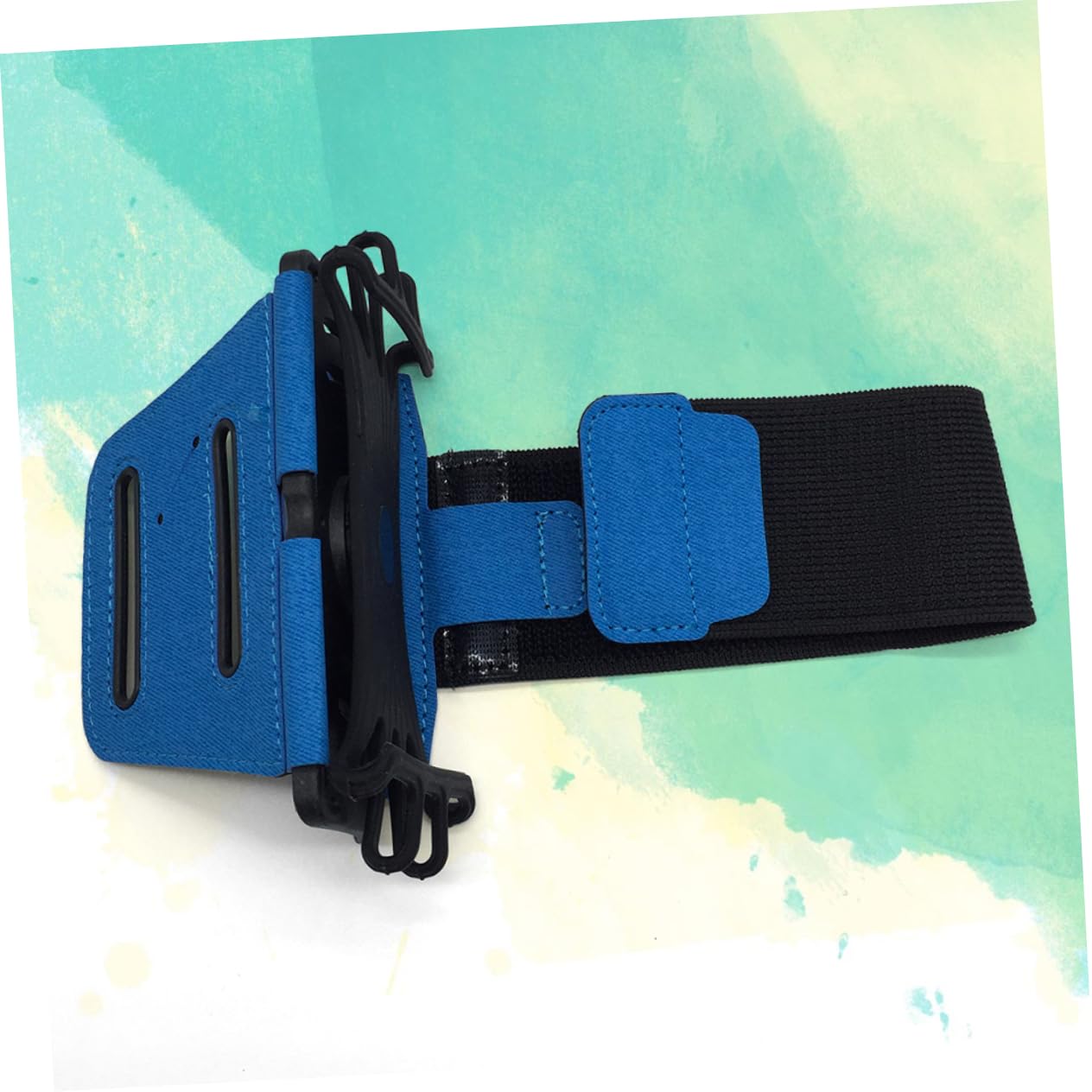Uonlytech 2 Pezzi 180 Supporto Magnetico Per Telefono Supporto Da Braccio Supporto Da Corsa Supporto Per Telefono Cellulare Cinturino Regolabile