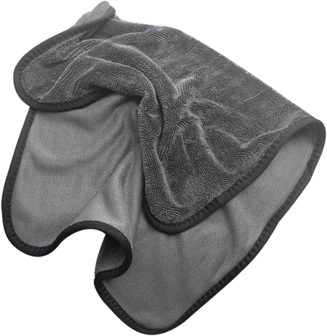 Thick Absorbent Car Drying Towel 30x40cm Braided Microfiber Auto Washing Cloth for Vehicle Exterior Cleaning and Water Removal