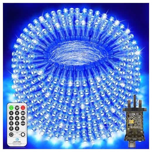 JXLEDAYY 1000 LED Outdoor Fairy Lights