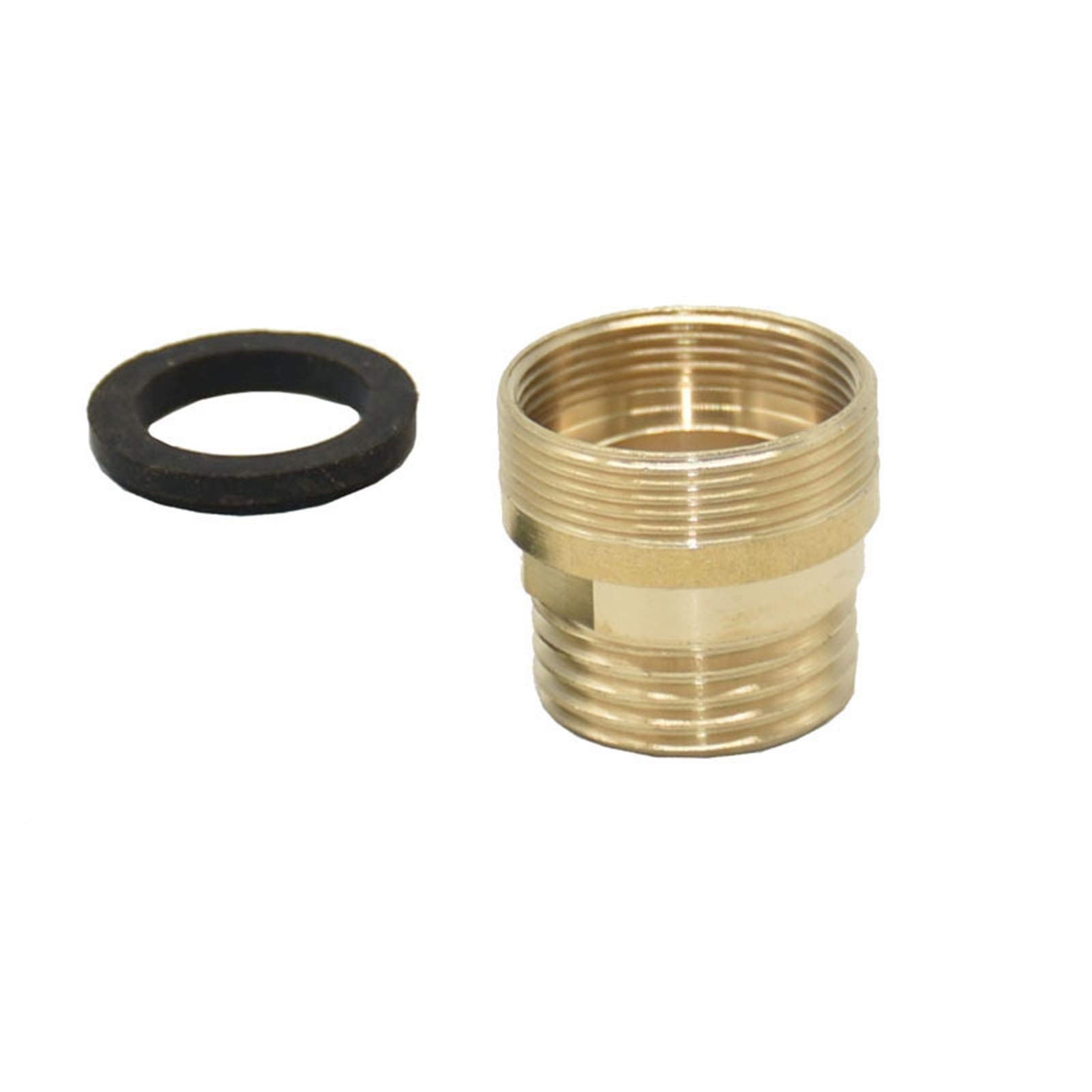 Conector de manguera de jardín M22 M24 a 1/2 Conector roscado masculino Conector de conversión de grifo de agua de latón para adaptador de grifo ajustado 20pcs