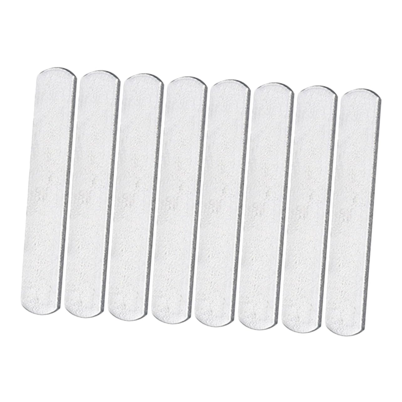 BESTonZON 8 Stück Stahlgewichtsplatten für Fitness und Bodybuilding 12x2,5x0,7cm Verzinkt für Beintraining und Heimtraining