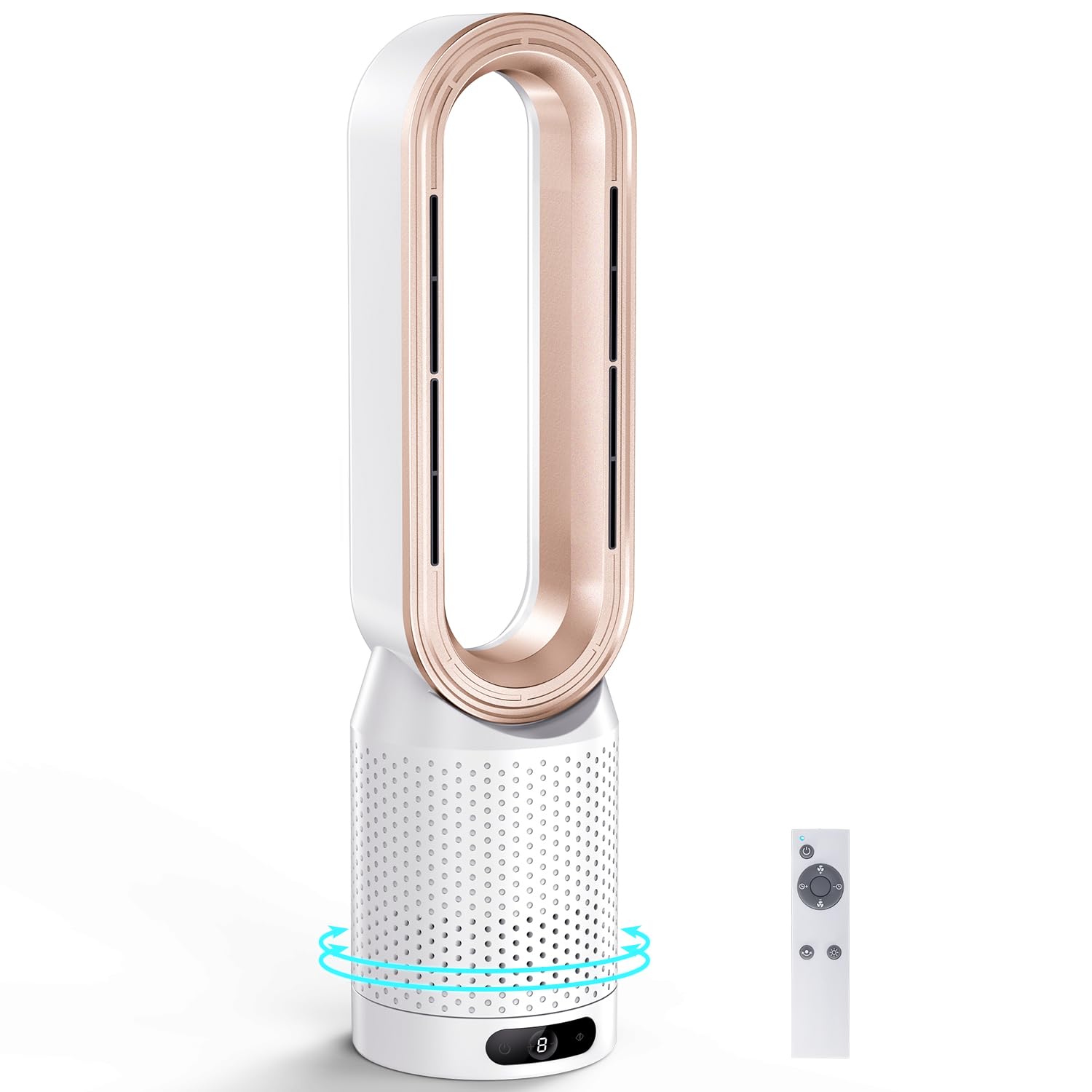 SAMONIC タワーファン 冷風機 3段階暖風【新品、未開封】 Amazon | 【2025新登場・冷暖兼用羽なし扇風機】SAMONIC タワー