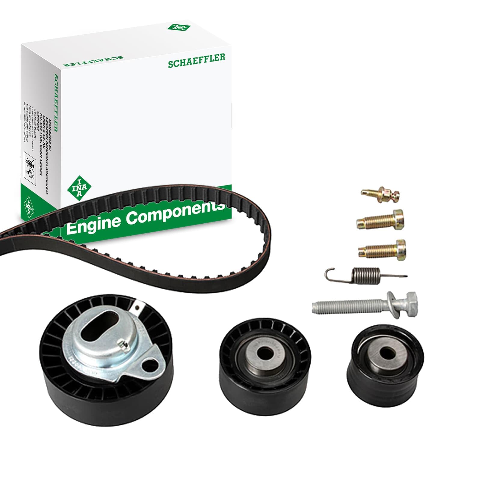 INA Kit de correa de distribución 530 0102 10 30mm Compatible con FORD Escort Mk5 Hatchback GAL MONDEO II BAP Escort Mk6 Hatchback GAL, AAL, ABL Mondeo Mk2 Familiar BNP Escort Mk5 Hatchback AAL, ABL