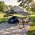 Devoko 20x20 FT Metal Carport, Heavy Duty Car Canopy with Galvanized Steel Roof, Reinforced Base Frame, All-Weather Garage, Outdoor Shelter for Cars, Trucks, Boats, Tractors & RV