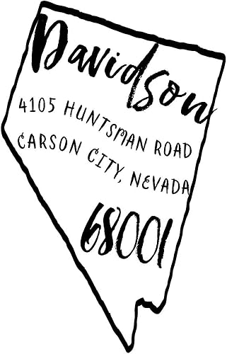 Miniatura 40 de Sello de dirección de devolución de Texas - Sello autoentintado del estado de Texas