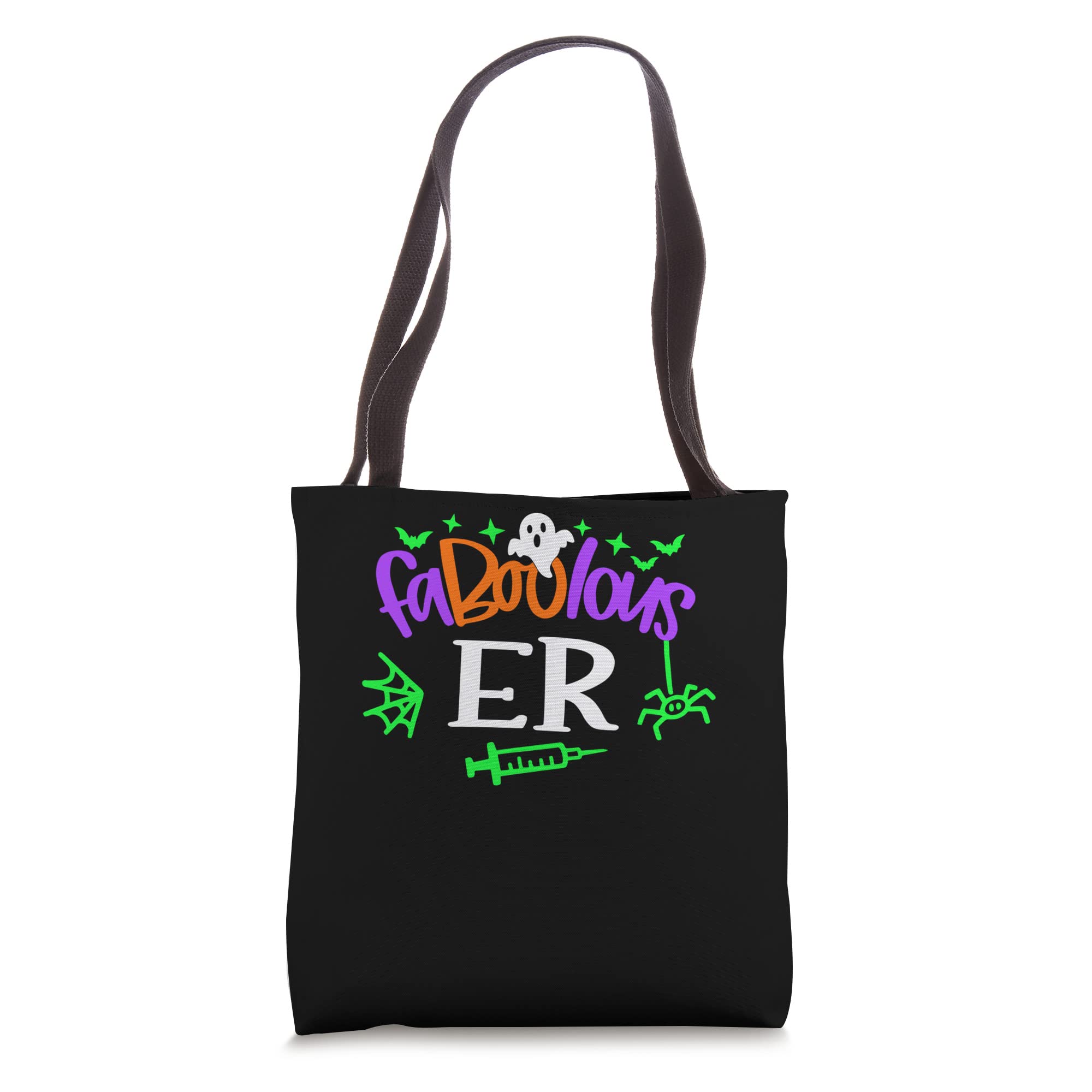 Boo Crew FunnyER Halloween Faboolous Tote Bag