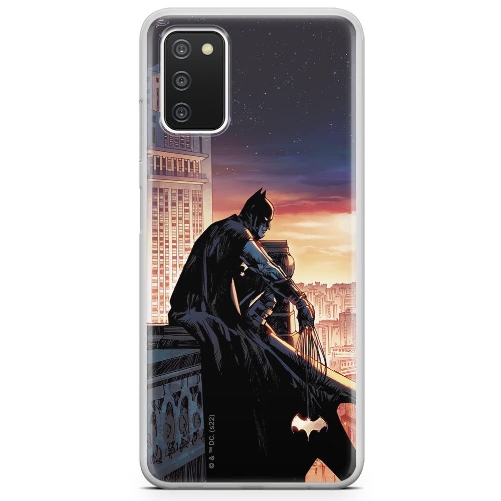 ERT GROUP mobile phone case for Samsung A03S original and officially Licensed DC pattern Batman 060 optimally adapted to the shape of the mobile phone, case made of TPU