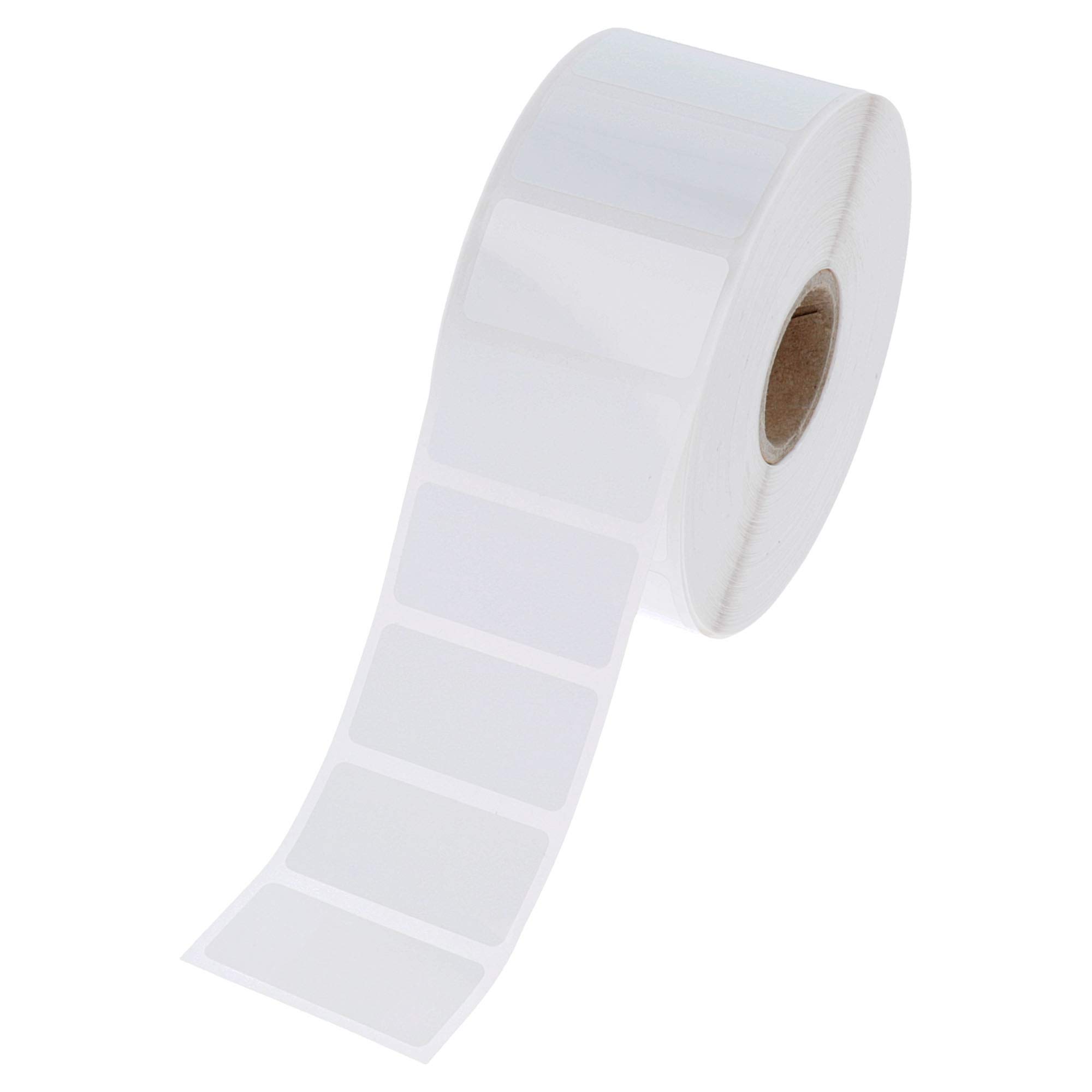 Labelident Thermoetiketten 38 x 19 mm - 12.000 Etiketten, 6 Rollen à 2.000 Folienetiketten, wasserfeste Thermo-Etiketten für Zebra-Desktopdrucker, tiefkühl-geeignet