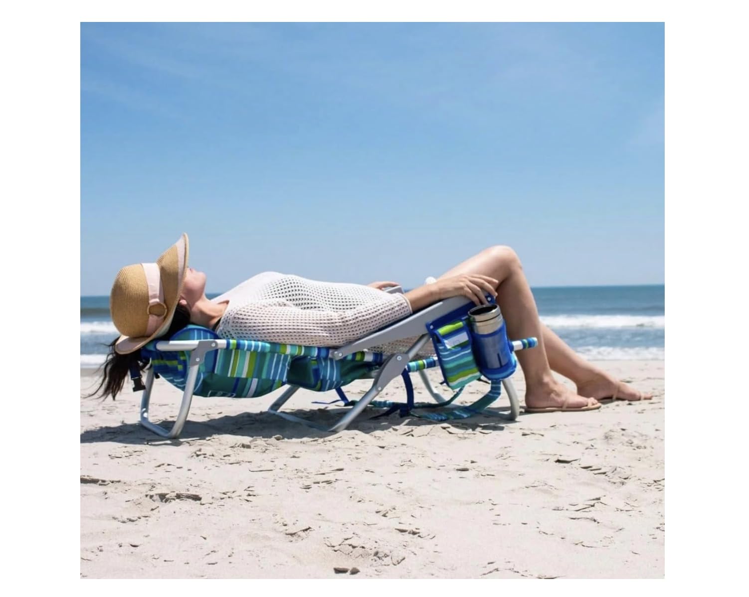 Amazon.com : Tommy Bahama 5 Position Beach Chair, Zippered