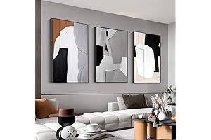 MPLONG Abstract Canvas Art Set for Home Decor