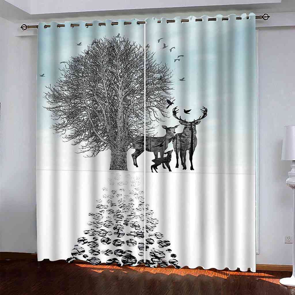 Rideau occultant anti bruit et froid grand format rideaux occultants 264x242 cm oeillets
