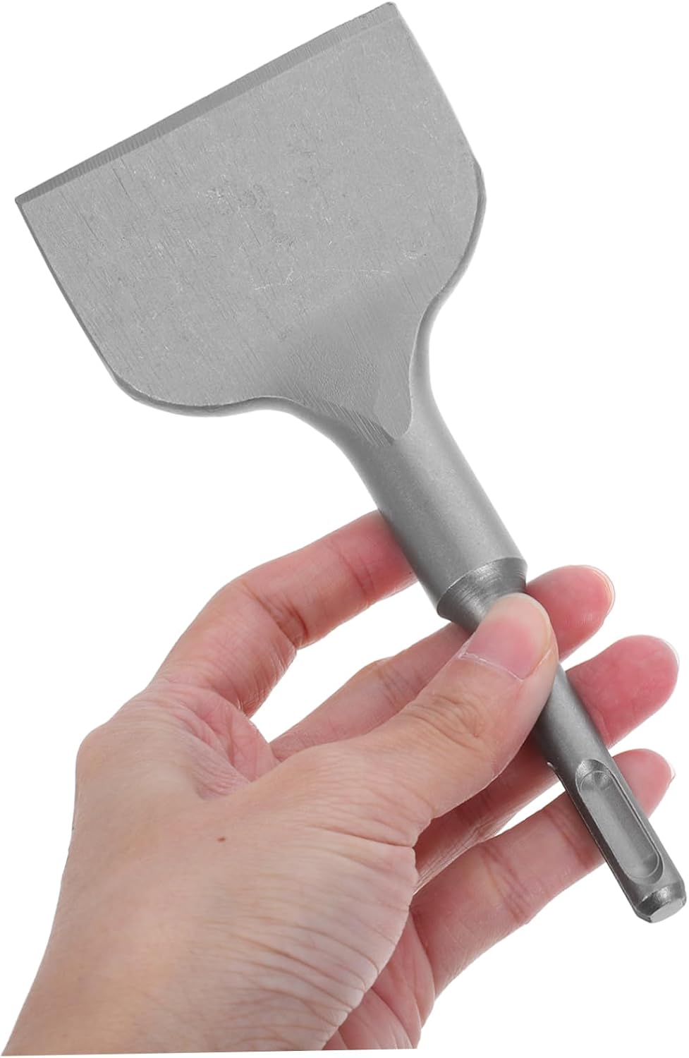 5pcs Set Concrete Chisel Set Precision Tile Remover Tool for Cement Brick and Stone Includes Wide Flat Pointed and U Shaped Chrome Construction Portable and Versatile Design